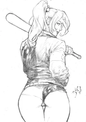 Ed Benes Original Art - Page 197