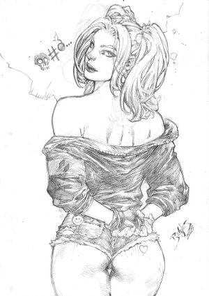 Ed Benes Original Art - Page 199