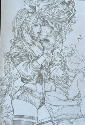 Ed Benes Original Art - Page 216