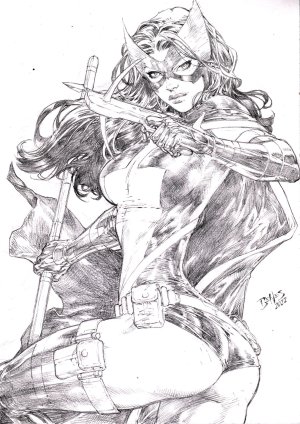 Ed Benes Original Art - Page 222