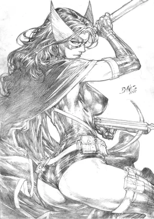 Ed Benes Original Art - Page 224