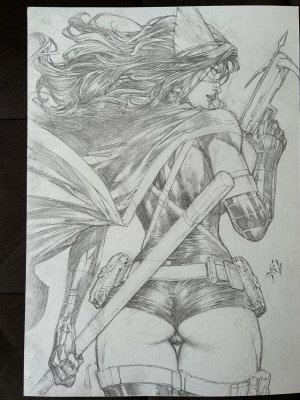 Ed Benes Original Art - Page 225