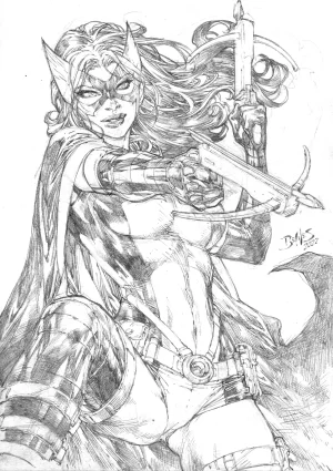 Ed Benes Original Art - Page 226