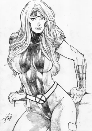 Ed Benes Original Art - Page 246