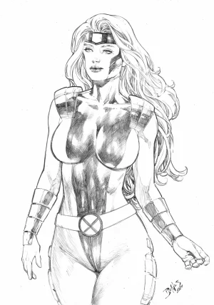 Ed Benes Original Art - Page 248