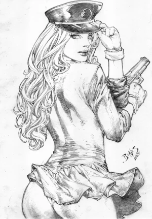 Ed Benes Original Art - Page 264