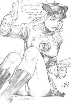 Ed Benes Original Art - Page 265