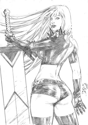 Ed Benes Original Art - Page 284