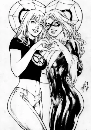 Ed Benes Original Art - Page 288