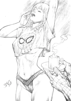 Ed Benes Original Art - Page 293