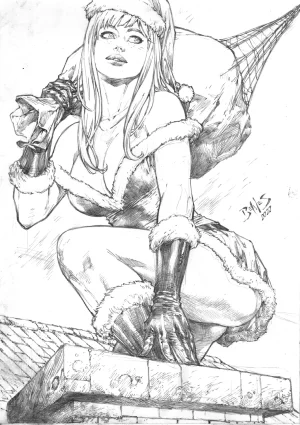 Ed Benes Original Art - Page 294