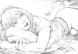 Ed Benes Original Art - Page 297