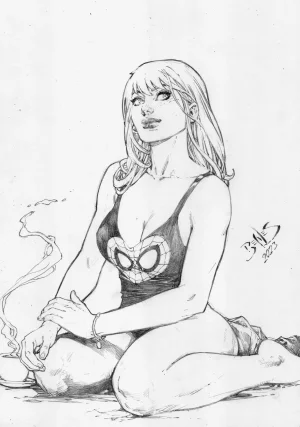 Ed Benes Original Art - Page 301