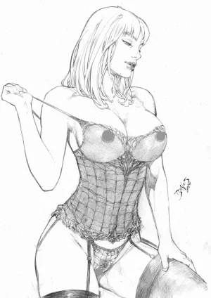 Ed Benes Original Art - Page 308