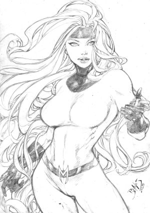 Ed Benes Original Art - Page 318