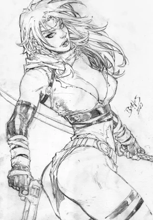 Ed Benes Original Art - Page 322