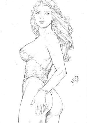 Ed Benes Original Art - Page 332