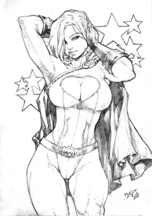 Ed Benes Original Art - Page 338