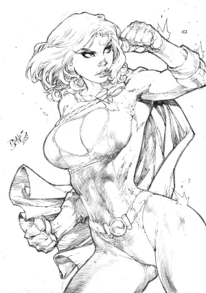 Ed Benes Original Art - Page 341
