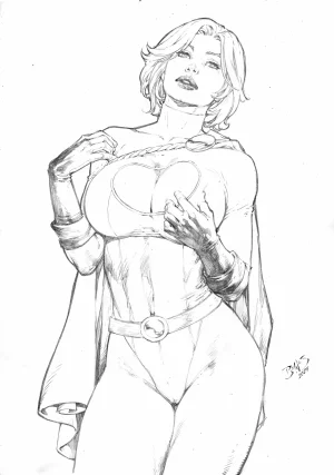 Ed Benes Original Art - Page 355