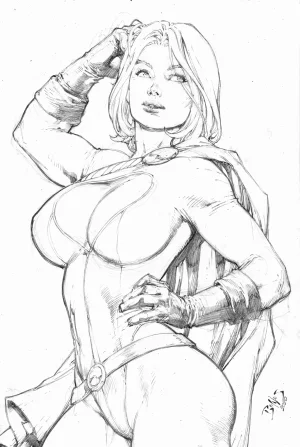 Ed Benes Original Art - Page 356