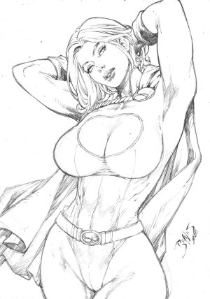 Ed Benes Original Art - Page 365