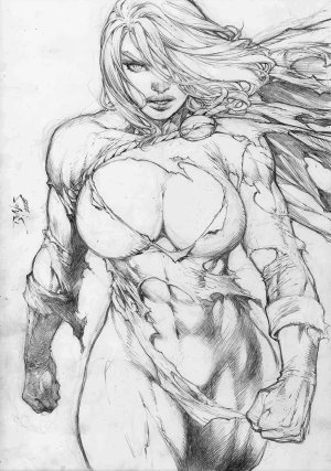 Ed Benes Original Art - Page 370