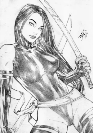 Ed Benes Original Art - Page 402