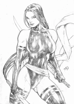 Ed Benes Original Art - Page 405