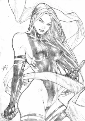 Ed Benes Original Art - Page 411