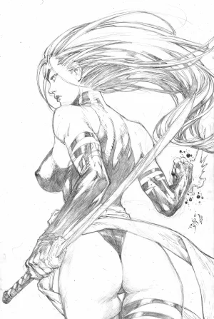 Ed Benes Original Art - Page 415