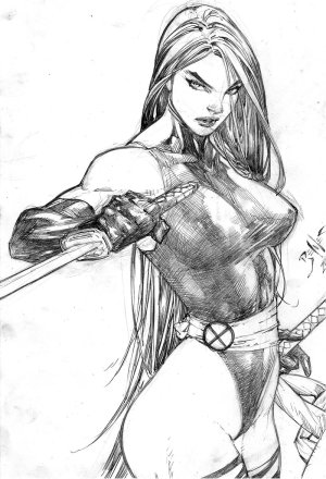 Ed Benes Original Art - Page 417