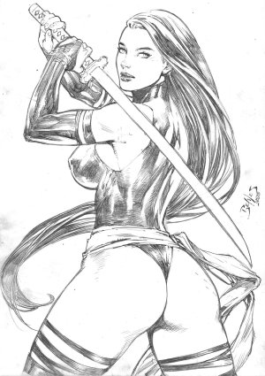 Ed Benes Original Art - Page 422