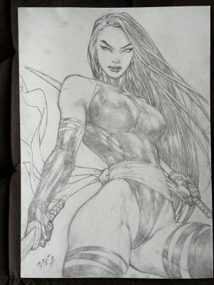 Ed Benes Original Art - Page 424