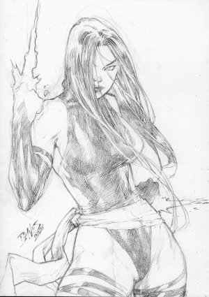 Ed Benes Original Art - Page 429