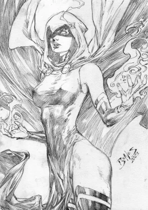 Ed Benes Original Art - Page 433