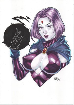 Ed Benes Original Art - Page 436