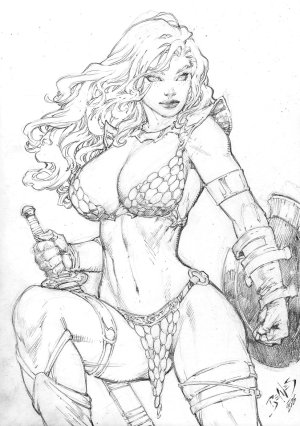 Ed Benes Original Art - Page 467