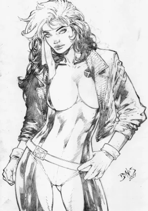 Ed Benes Original Art - Page 470
