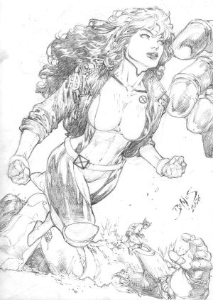 Ed Benes Original Art - Page 474