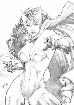 Ed Benes Original Art - Page 520