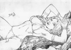 Ed Benes Original Art - Page 528