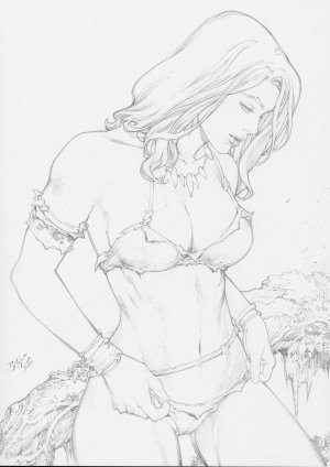 Ed Benes Original Art - Page 535