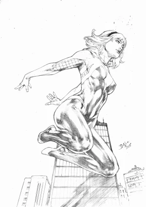 Ed Benes Original Art - Page 540