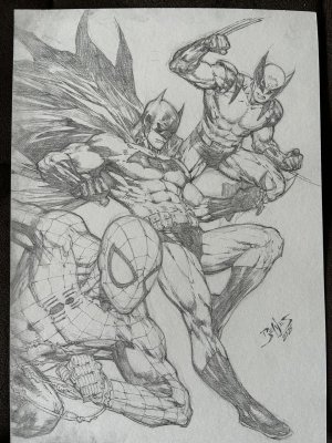 Ed Benes Original Art - Page 541