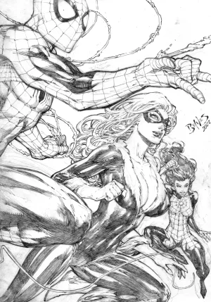Ed Benes Original Art - Page 546