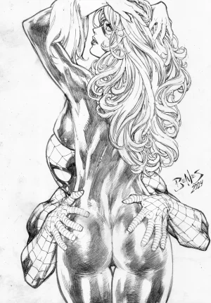 Ed Benes Original Art - Page 552