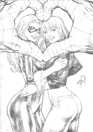 Ed Benes Original Art - Page 593