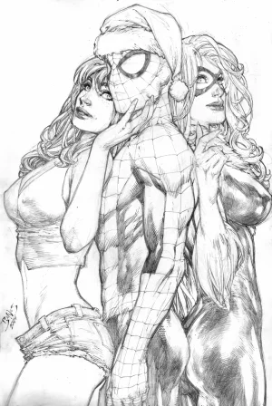 Ed Benes Original Art - Page 594