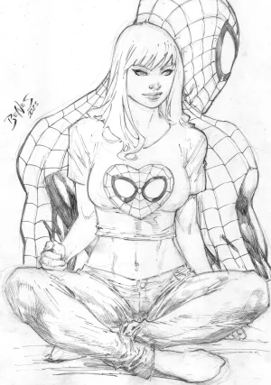 Ed Benes Original Art - Page 597